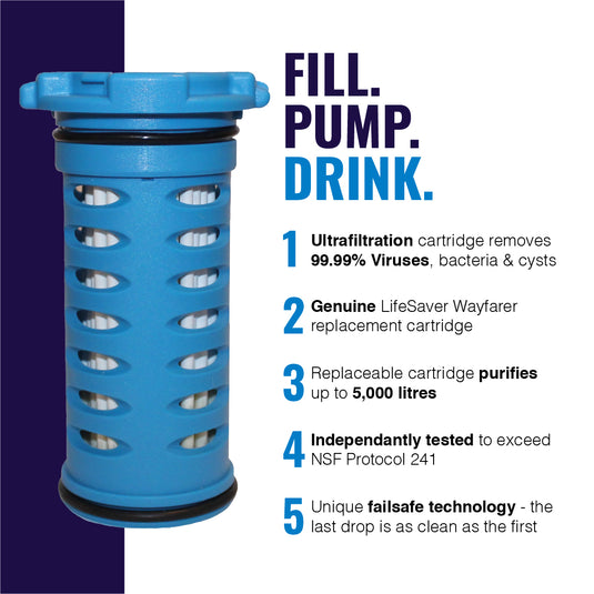 Cartucho de repuesto de LifeSaver Wayfarer™