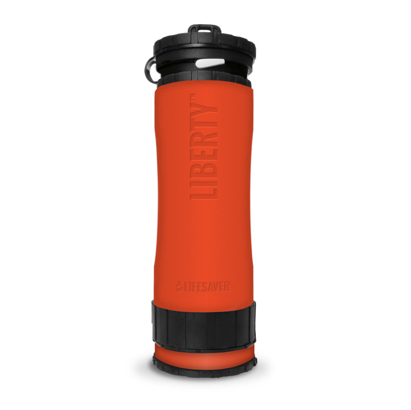 Cargue la imagen en el visor de la galería, Add a silicone sleeve to your lifesaver liberty bottle