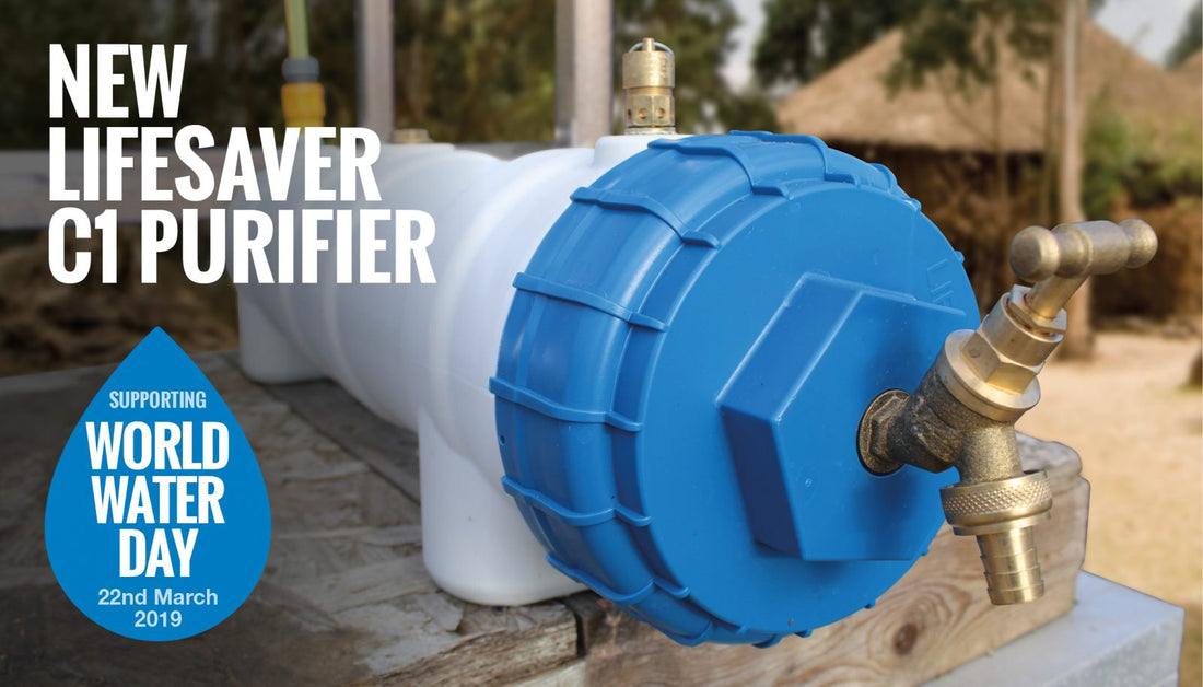 Introducing the  LifeSaver C1, a new water purifier for large scale water purification