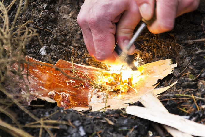 Cómo encender una hoguera
