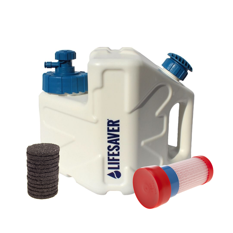 Cargue la imagen en el visor de la galería, LifeSaver Cube with additional filters on a white background
