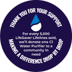 LifeSaver Lifeline y bolsa de gravedad